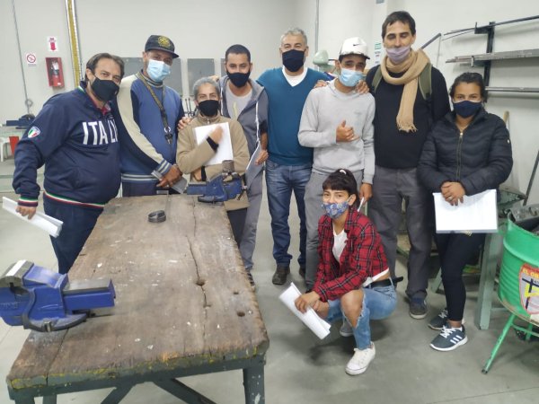 Talleres solidarios en El Obraje