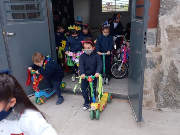 D&iacute;a del Estudiante en bicicleta
