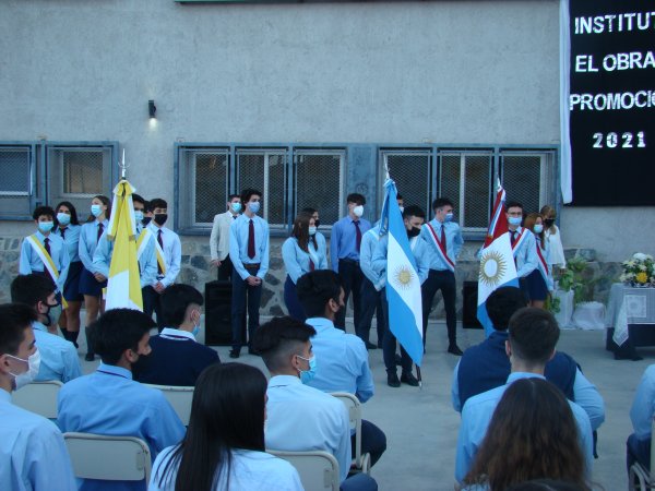 Colaci&oacute;n de egresados en El Obraje