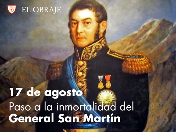 Paso a la inmortalidad del General San Mart&iacute;n